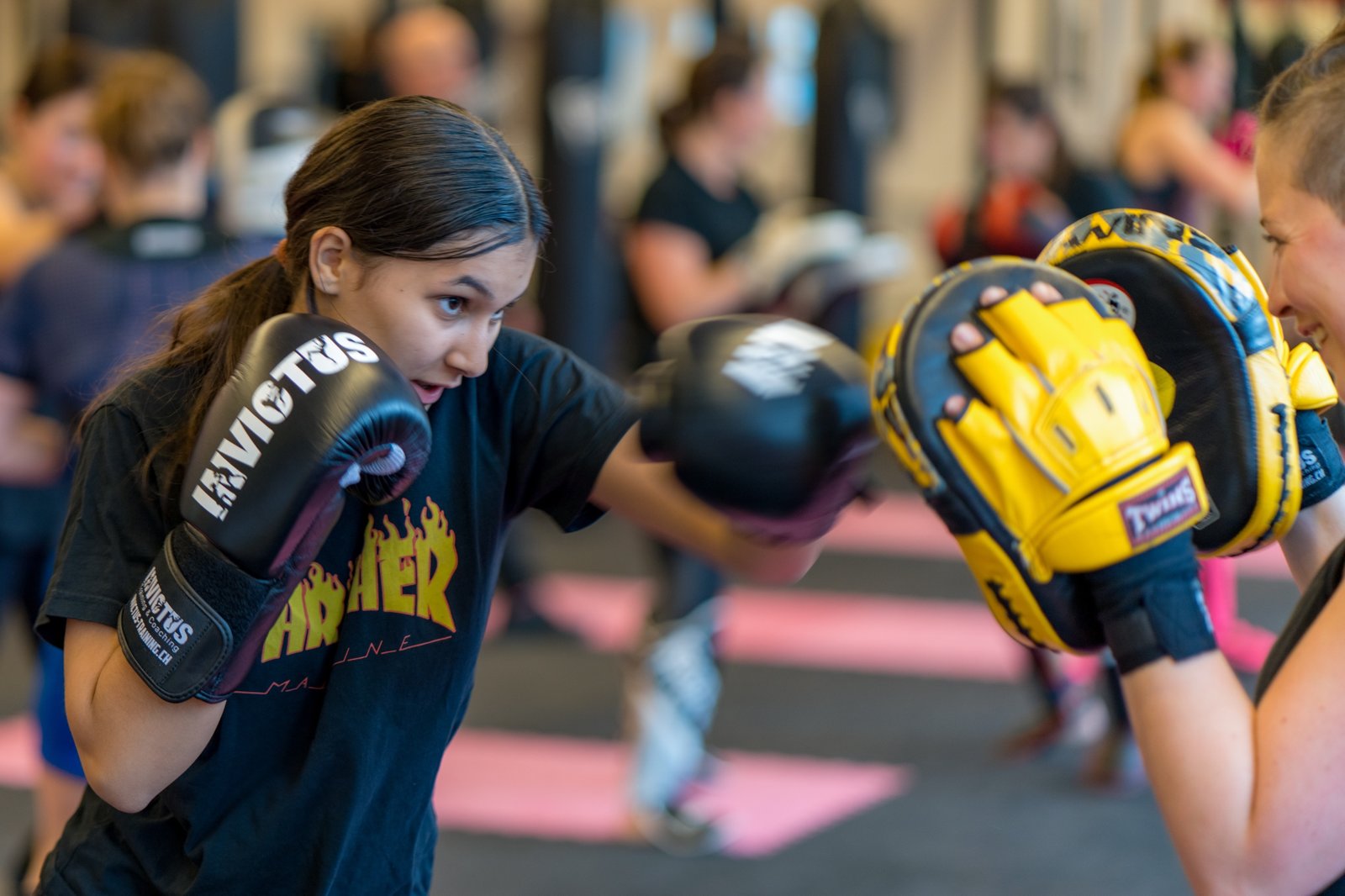 Pratzentraining mit Coach bei Invictus in Horgen
