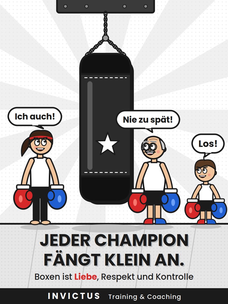 Jeder Champion fängt klein an – Boxen ist Liebe, Respekt und Kontrolle